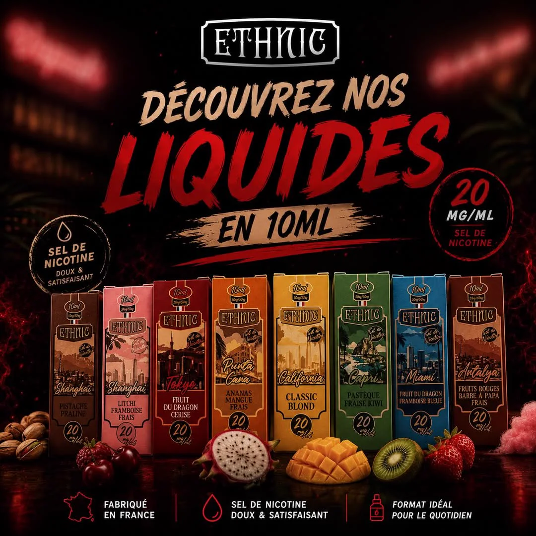 Sels de nicotine VAPZAK