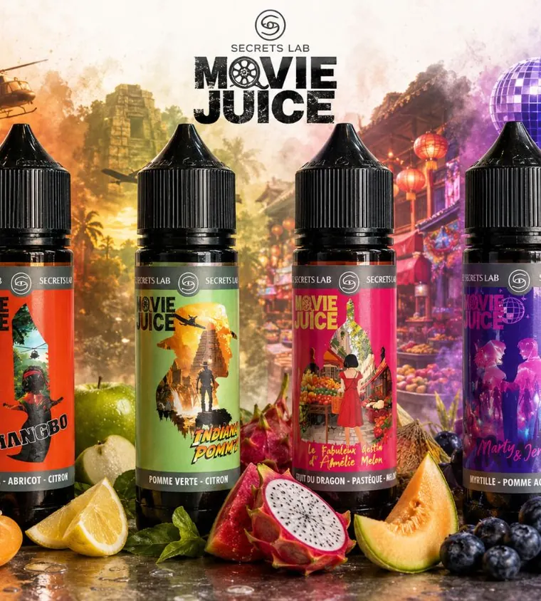 E-liquide Movie Juice — VAPZAK Agen