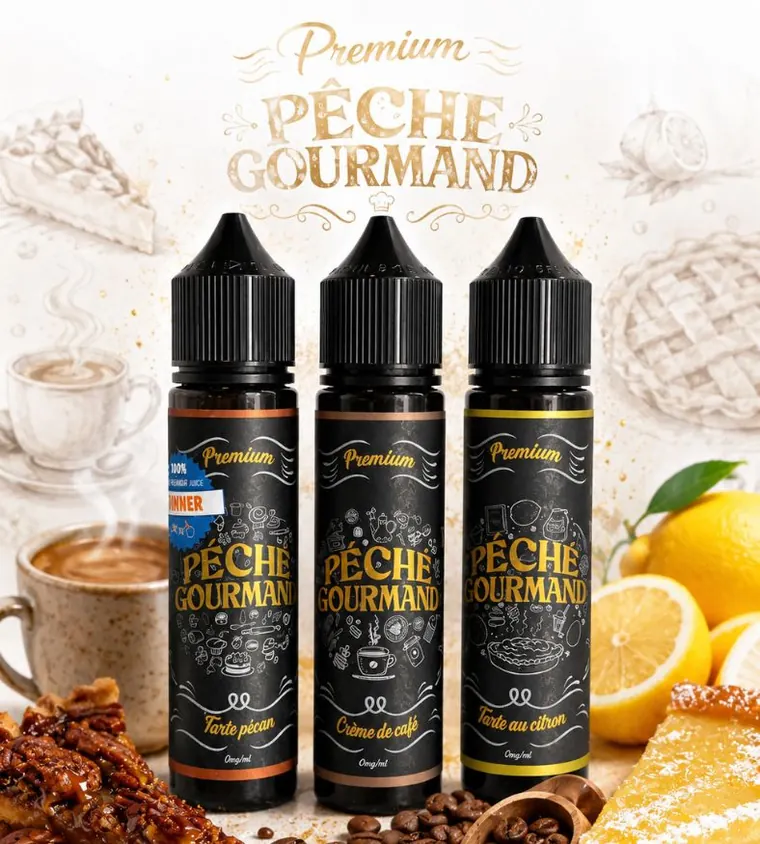 E-liquide Péché Gourmand — VAPZAK Agen