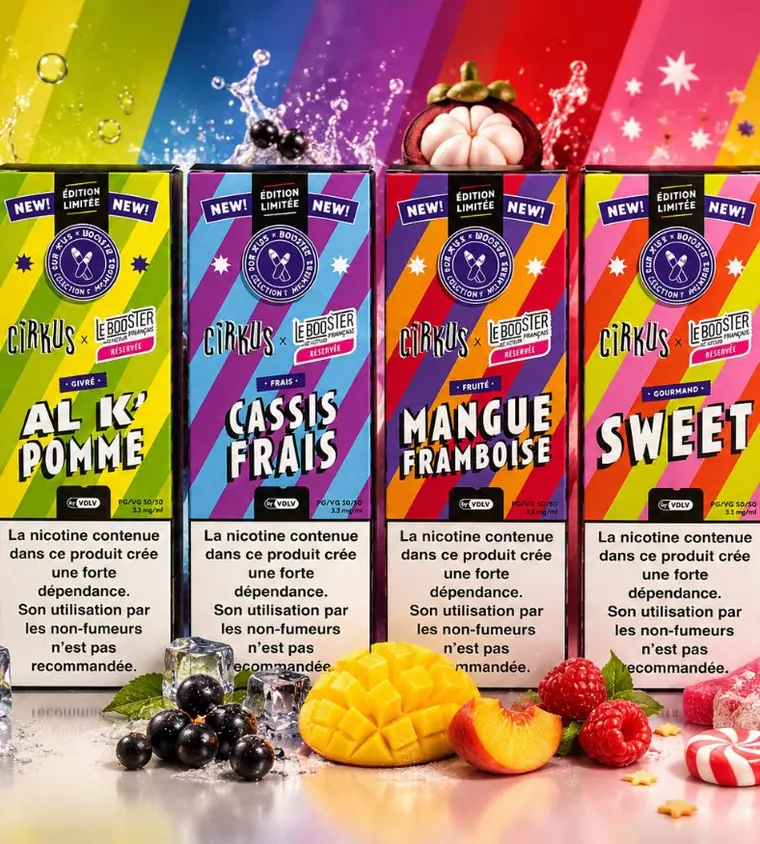 E-liquide Cirkus — VAPZAK Agen
