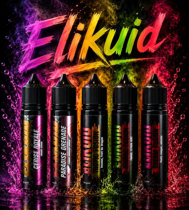 E-liquide Elikuid Fruit — VAPZAK Agen