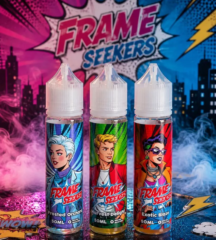E-liquide Frame Seekers — VAPZAK Agen