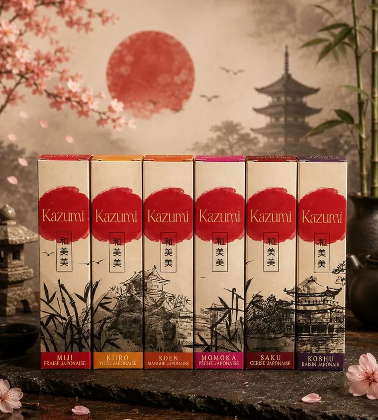 E-liquide Six Vape — Kazumi — VAPZAK Agen