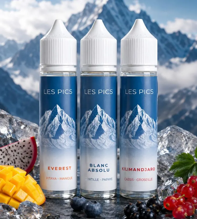 E-liquide Les Pics — VAPZAK Agen