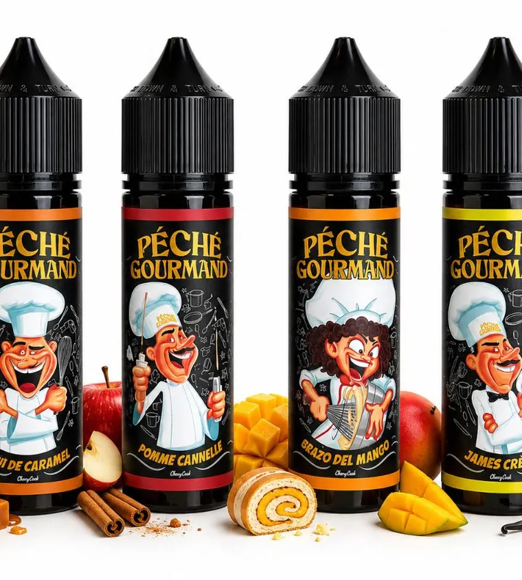 E-liquide Péché Gourmand — VAPZAK Agen