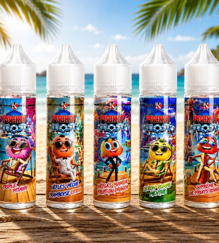E-liquide Frost Paradise — Pocket Frost — VAPZAK Agen