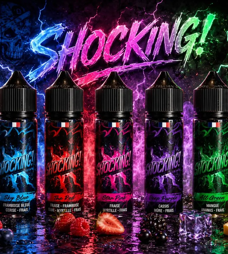 E-liquide Six Vape — Shocking — VAPZAK Agen